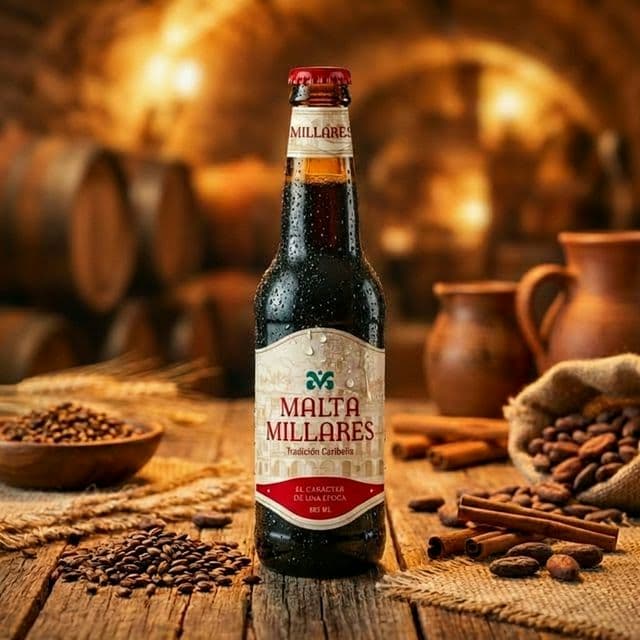Malta Millares artisanal malt beverage